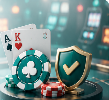 Cards, chips and security shield